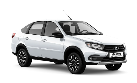 Lada Granta Active Cross I Рест — Белый "Ледниковый"""