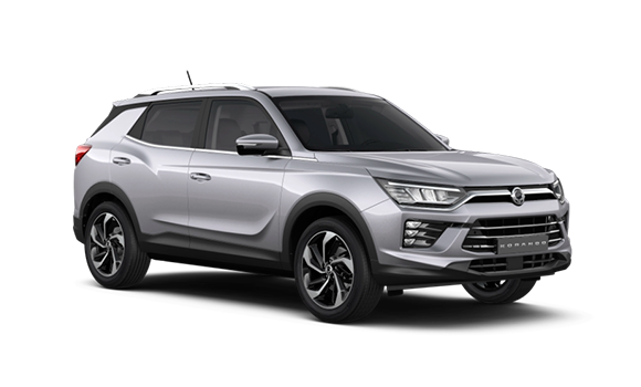 KGM Korando I — Металлический серый