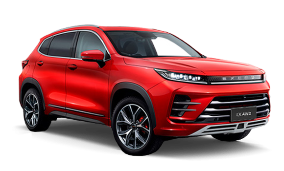 Exeed LX 1.6 AWD I — Фуор (красный)