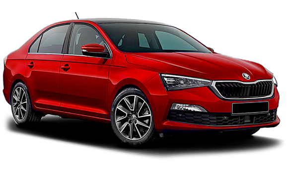 Skoda Rapid sport edition II — Красный