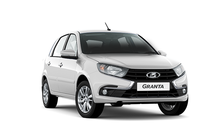 Lada Granta Хэтчбек I Рест — Белый "Белое облако"" (240)"