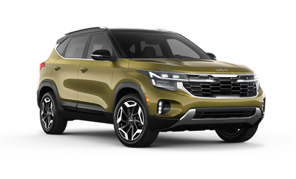 KIA Seltos I Рест — Зеленый