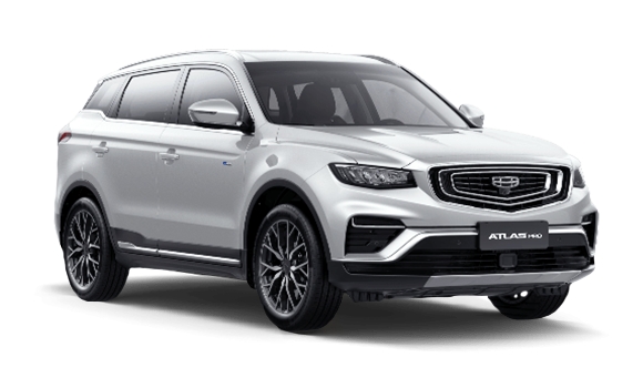 Geely Atlas Pro I Рест — Белый