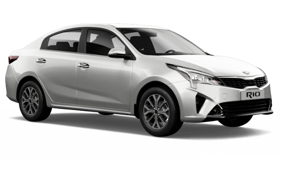 KIA Rio IV Рест — Белый