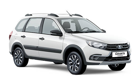 Lada Granta Cross I Рест — Белый "Белое облако"""