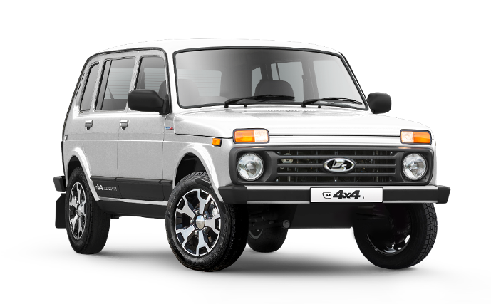 Lada Niva Legend 5д. I Рест — Белый "Белое облако"""