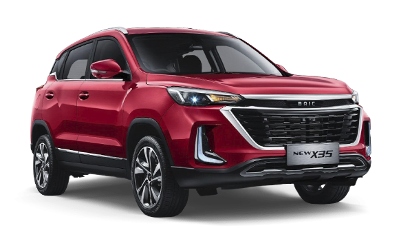 BAIC X35 I — Красный металлик