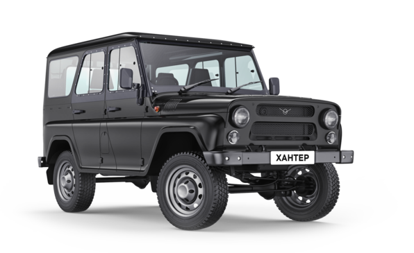 UAZ Hunter I — Черный металлик